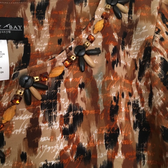 Monterey Bay Abstract Animal Print Top - Picture 4 of 8